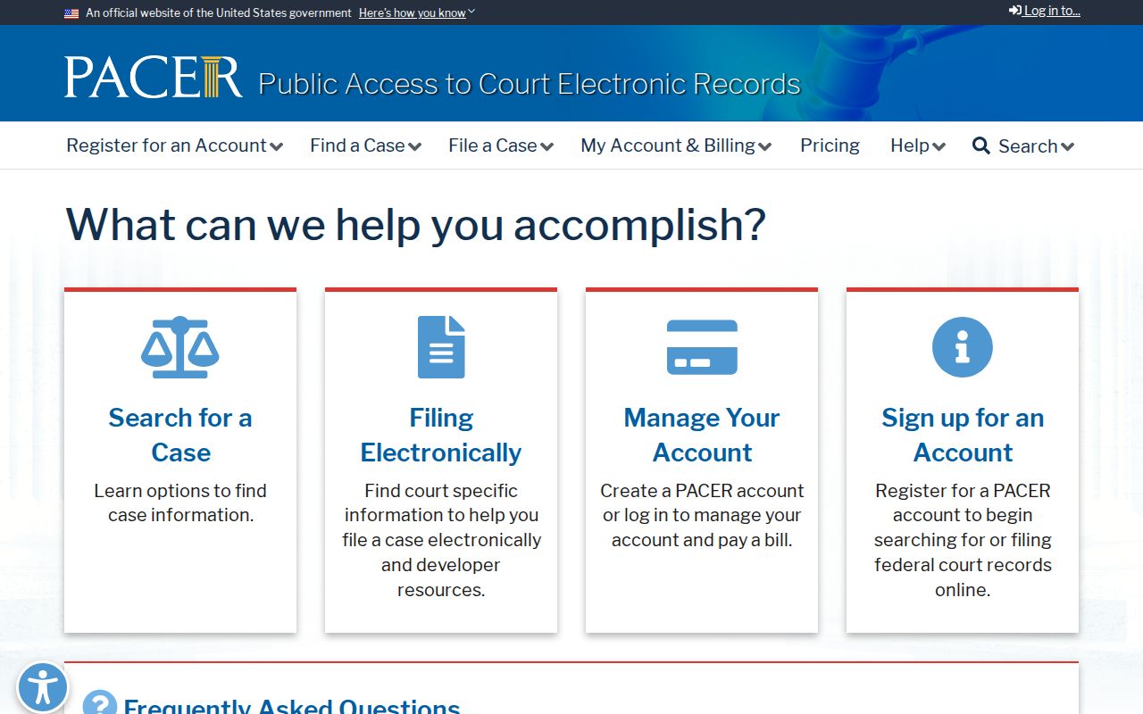Sevier County criminal history PACER federal court records